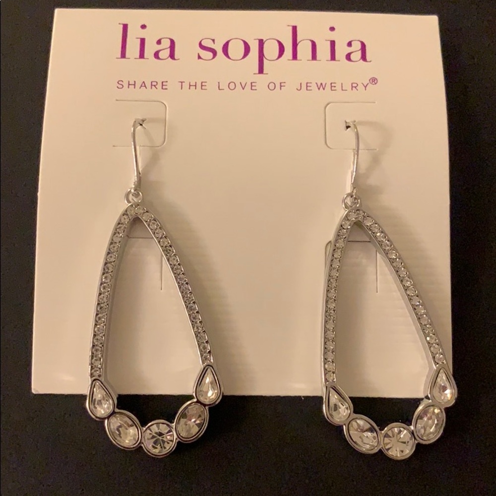 Lia Sophia Grandeur Cut Crystals pierced